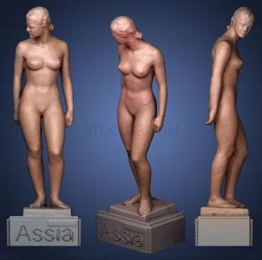 3D модель Асия (STL)